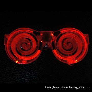 2014 LED Spiral Sunglasses (Red)